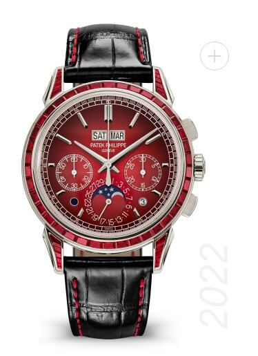 Cheapest Patek Philippe Grand Complications Perpetual Calendar Chronograph 5271 Platinum Watches Prices Replica 5271/12P-010